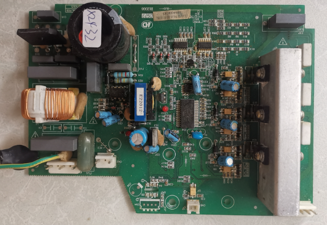 拆机海尔冰箱直流变频冰箱控制板,变频驱动板VC571015,0064000385