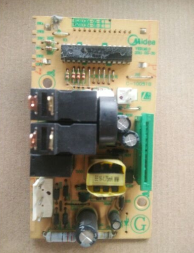 拆机美的微波炉主板电脑板