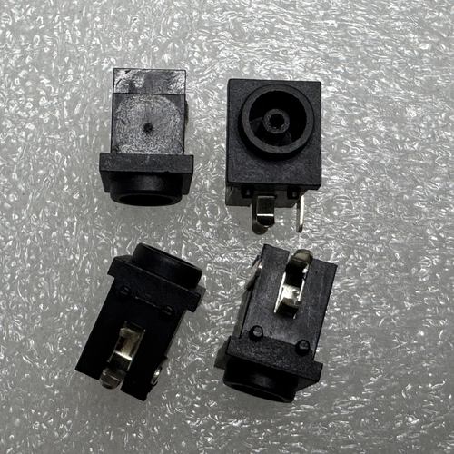 DC-038 DC电源插座 接口小/大孔 1.0/1.3/1.45mm 电脑母座 三脚