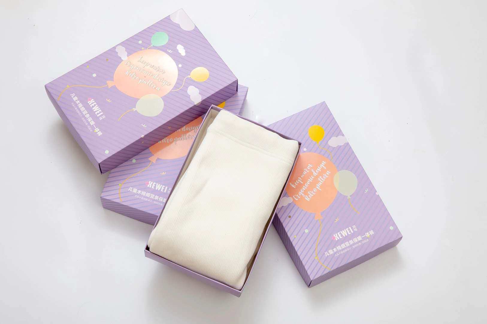 珂维8050冬季女童加绒加厚连裤袜竖条纹儿童纯色小女孩打款裤袜