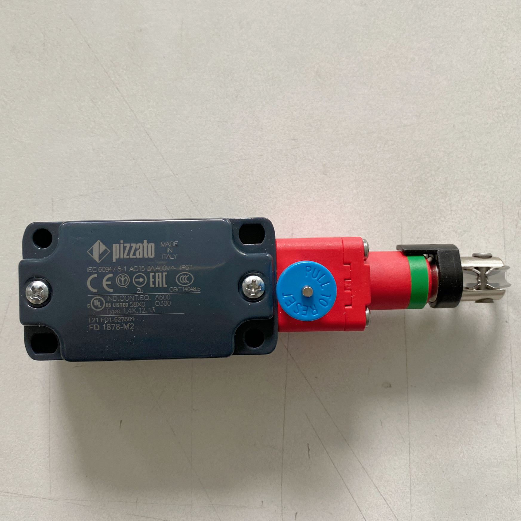 Pizzato意大利原装进口拉绳开关 FD 1878-M2