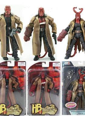 国产MEZCO 蚂蚁 地狱男爵 Hellboy 地狱男孩 6寸可动人偶手办模型