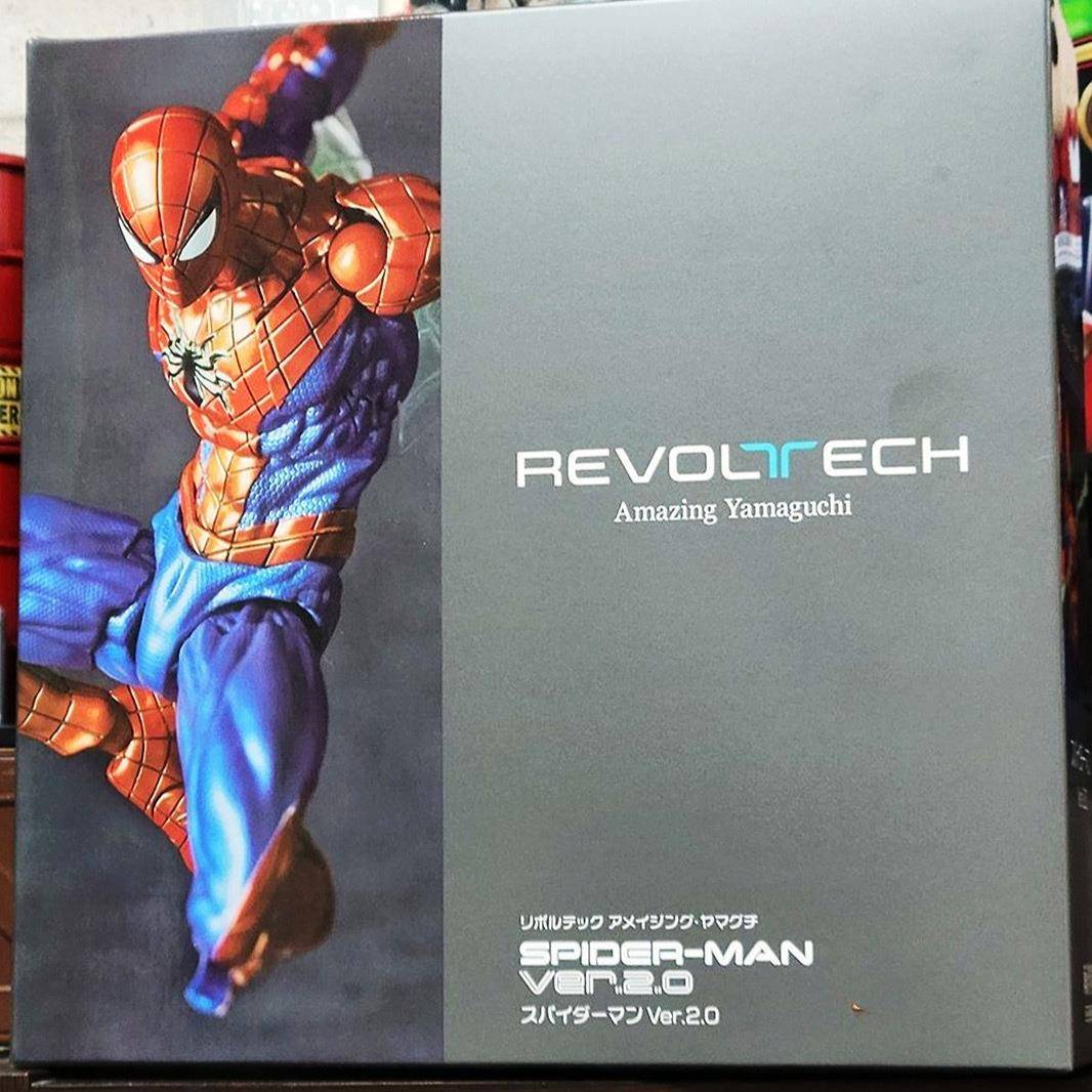 海洋堂山口式国产蜘蛛侠 2.0 优质版，可动多配件手办燃爆动漫世