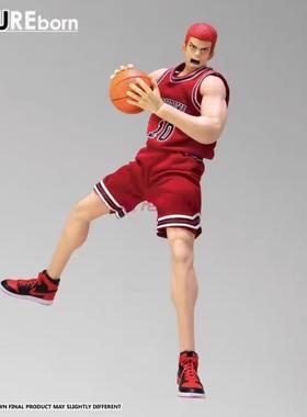 SOMEBODY SD01 03 1/9灌篮高手樱木花道 三井寿 包胶可动手办模型