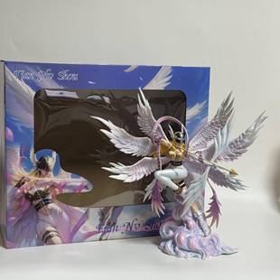 数码宝贝 GK 月神殿 射箭天女兽天使兽 手办模型盒装摆件现货