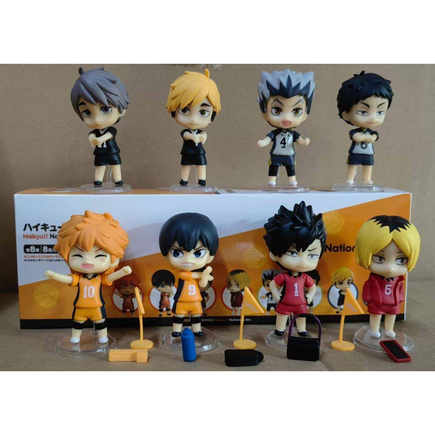 8款排球少年 全国大赛篇 手办公仔摆件动漫车载二次元