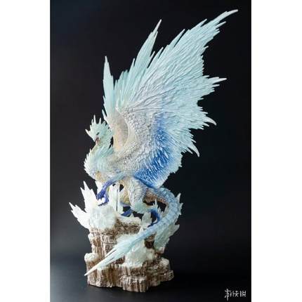 怪物猎人 世界 冰原 典藏版 冰咒龙 盒装手办模型