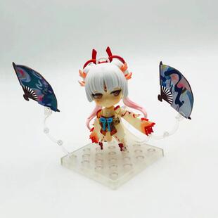 Q版黏土人 阴阳师 1608# 不知火舞 关节可动换脸公仔手办模型