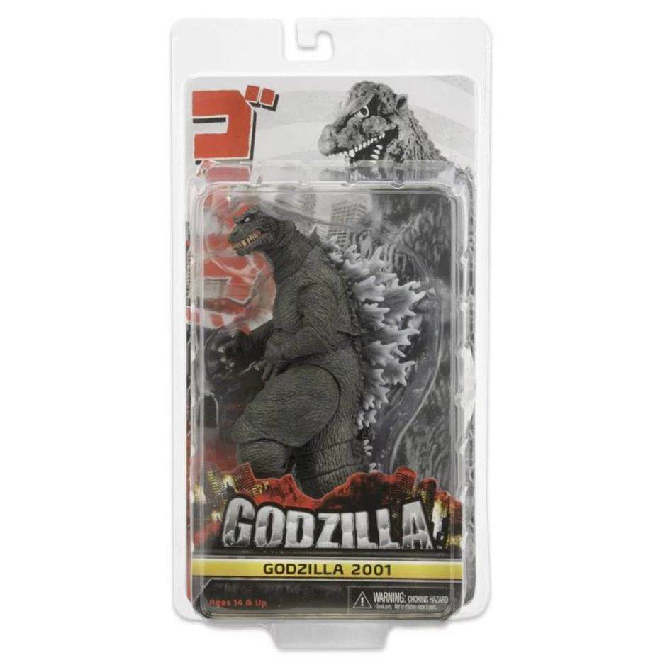 NECA 电影版 2001哥斯拉 怪兽 GODZILLA 超可动 7寸盒装 手办模型