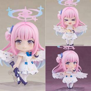 Q版粘土人蔚蓝摆件 档案 2243#圣园未花可换可动模型手办潮模人偶