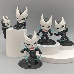 怪兽8号Q版套装系列 米娜 卡夫卡 奇可露 雷诺 公仔盲盒摆件盒装