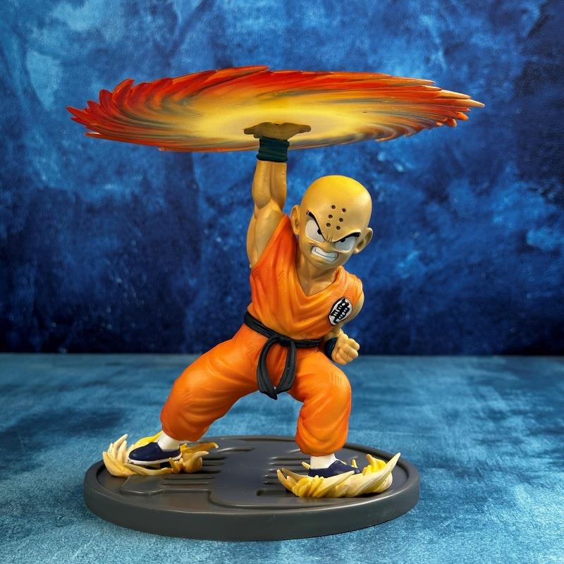 七龙珠 CS气圆斩克林 库林 气元斩 动漫模型场景摆件手办