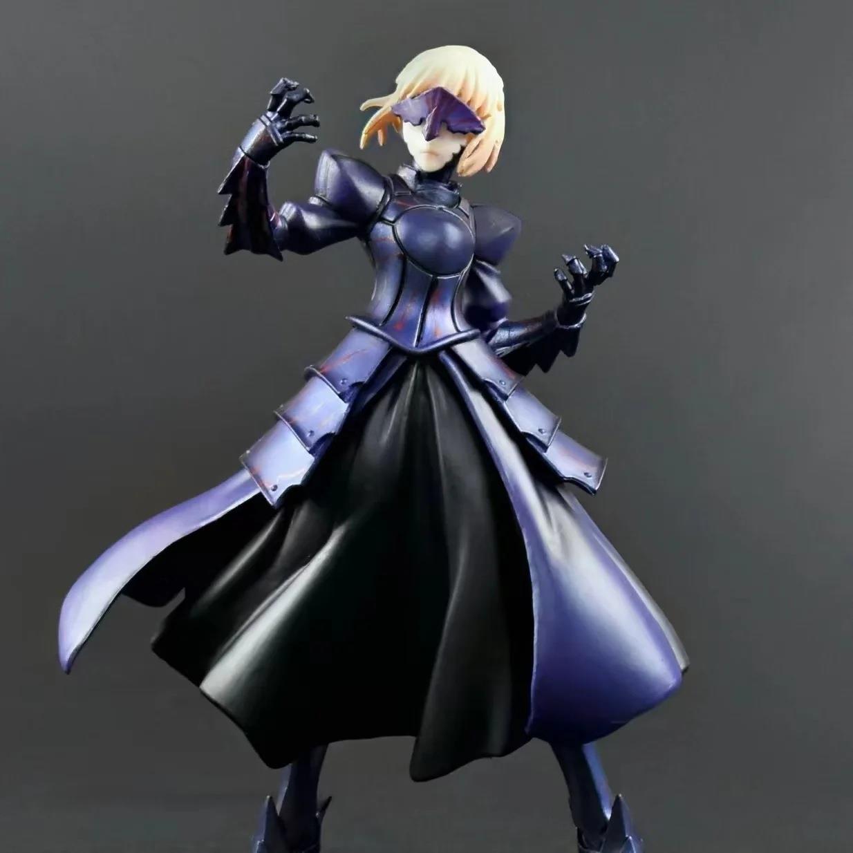 Fate 命运之夜 黑樱盔甲 黑塞巴 Saber 吾王 阿尔托莉雅 盒装摆件