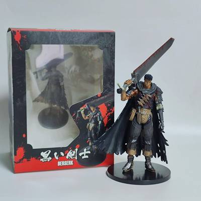 剑风传奇GK改格斯黑色剑士战损染血版手办模型盒装摆件现货