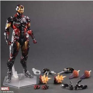 piay arts改 PA改 可动黑色钢铁侠手办模型 红色ironman玩具