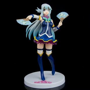 为美好的世界献上祝福 水之女神 站姿 阿库娅 扇子 模型盒装手办
