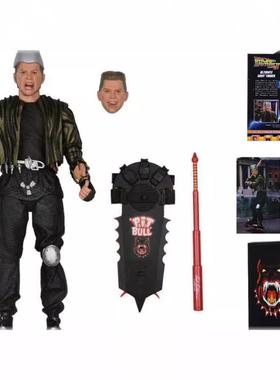 NECA 回到未来2 恶霸 Griff 格里夫 比夫 7寸可动人偶 手办模型