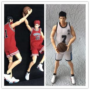 灌篮高手SHF10号樱木花道11号流川枫7号仙道彰篮球可动手办摆件
