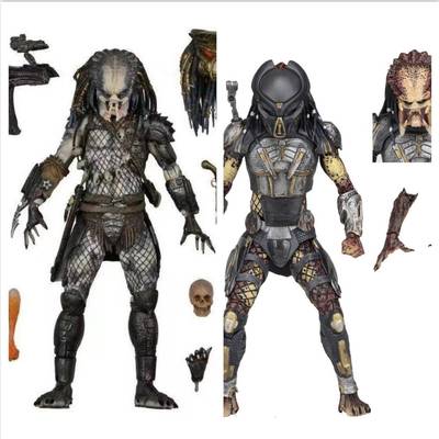 NECA 7寸 铁血战士2018电影 首领灰背长老 可动手办