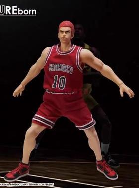 SOMEBODY SD01 03 1/9灌篮高手樱木花道 三井寿 包胶可动手办模型