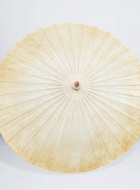 非遗纯手工桐油纸伞防雨防晒实用复古风汉服舞蹈道具拍照黄色韶华