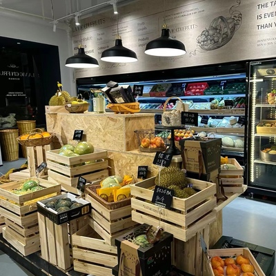 氛围感木箱木框实镂空木筐露营木箱展示木盒摆摊收纳框创意木架堆