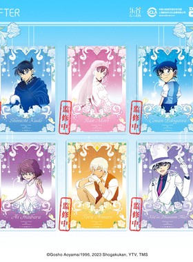 晨枫/LOFTER名侦探柯南正版授权周边 梦中画系列 亚克力流沙摆件