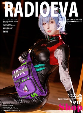 新世纪福音战士 EVA联名斜挎包 大容量防水多功能腰包