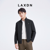 针织茄克毛呢外套 百搭修身 LA莱克斯顿立领夹克男2024年秋季 新款