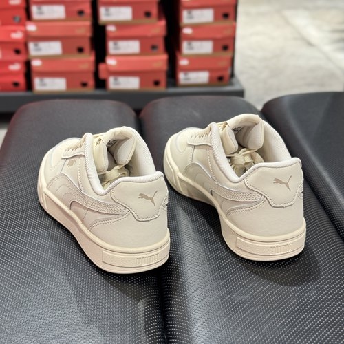 彪马PUMA新款男女情侣复古低帮轻便皮质百搭运动休闲板鞋406753