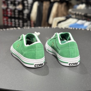 Converse匡威OneStar男女情侣低帮绿色翻毛皮休闲运动板鞋A06645C