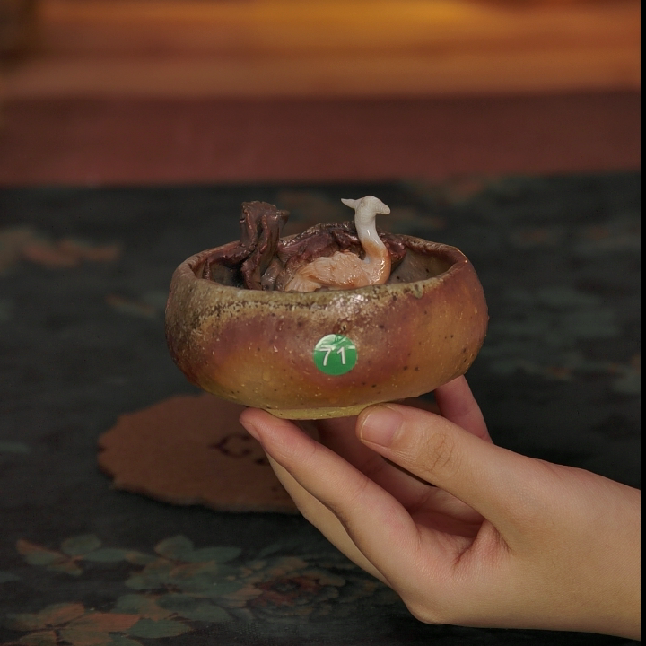 71号刘荣富白鹭杯 国工刘荣富老师上新 柴烧杯,餐饮具,茶杯,淘宝优惠券,粉丝福利购,淘宝优惠卷