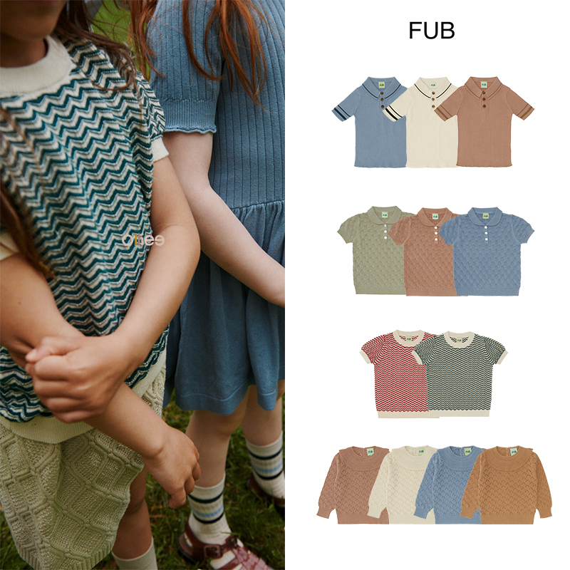Fub春夏新款轻薄polo领衫有机棉