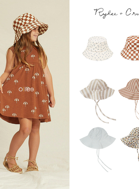 折扣款 现货美国Rylee Cru 婴儿童防晒帽遮阳渔夫帽男女宝宝合集