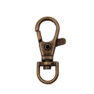 DIY配件 古铜色38mm龙虾扣 复古仿古铜色钥匙扣 狗扣 包扣