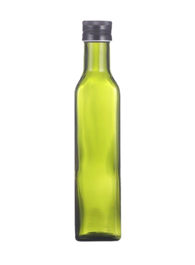 香油瓶厨房绿色棕色圆形100ml