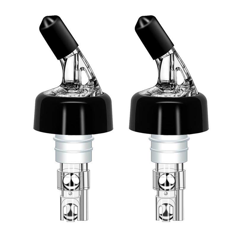 定量倒酒器钢珠调酒嘴葡萄酒红酒醒酒器酒瓶塞酒吧酒具