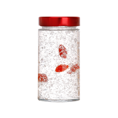 细长直身银盖燕窝瓶酱菜瓶