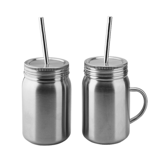 不锈钢马克杯梅森杯吸管杯饮水杯茶杯咖啡杯果汁杯公鸡杯家用茶杯