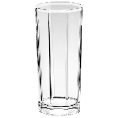 餐厅饭店八角四方杯玻璃杯