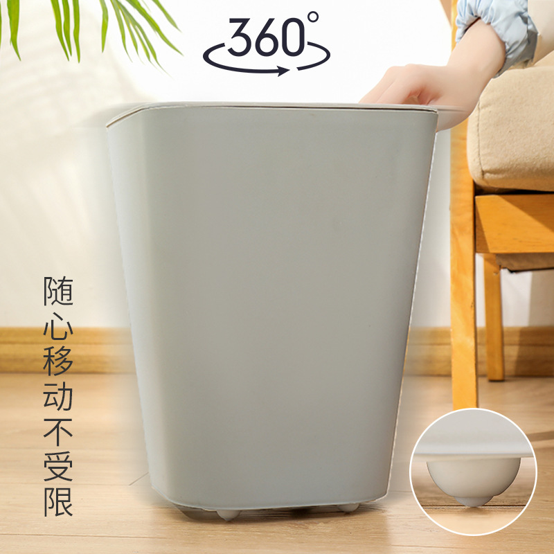 4个装可粘贴万向滑轮简约垃圾桶轮子置物架滚轮床底收纳箱小轮子