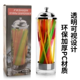 Акриловая пылезащитная трубочка, чай с молоком, кисть для домашнего использования, коробка для хранения