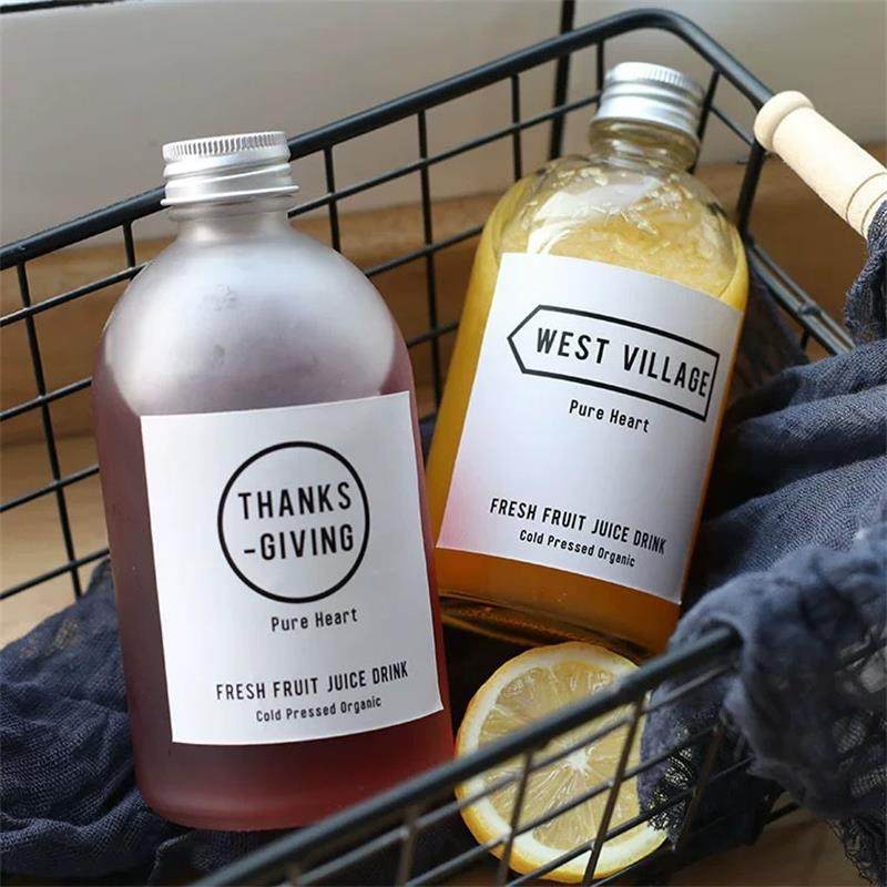 ins盐水瓶饮料瓶果酒瓶批发磨砂透明果汁咖啡冷泡奶茶冰酒玻璃瓶,厨房/烹饪用具,泡酒瓶,淘宝优惠券,粉丝福利购,淘宝优惠卷