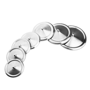 不锈钢杯盖碗盖防漏防尘杯盖马克杯玻璃水杯盖子保鲜碗盖多款可选