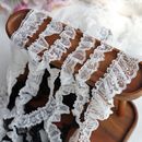 娃衣装 精致皱褶网纱睫毛蕾丝花边辅料 口裙边袖 袖 饰材料 DIY服装