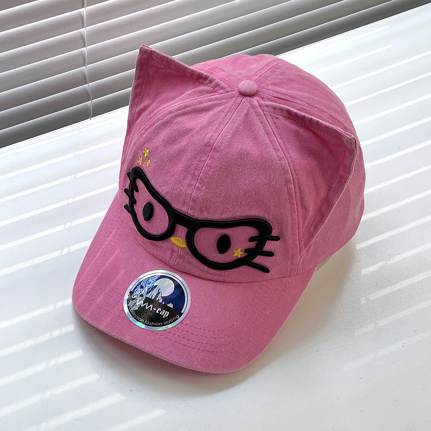 WNCAP帽子日系y2k可爱眼睛猫咪耳朵棒球帽女生新款卡通甜美鸭舌帽,服饰配件/皮带/帽子/围巾,帽子,淘宝优惠券,粉丝福利购,淘宝优惠卷