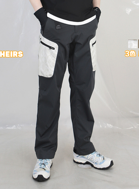 LAST HEIRS 日本四季弹力软壳修身直筒防风机能徒步攀岩运动长裤