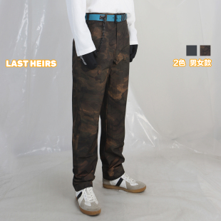 防水攀岩级耐磨锥形直筒通勤休闲裤 LAST 裤 硬壳工装 HEIRS 限定G