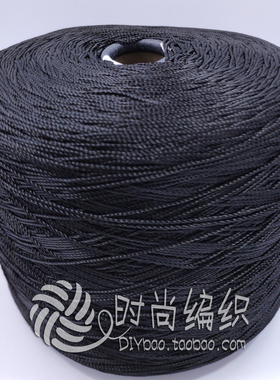 大轴粗合股钩编织坐垫手工丙纶吊牌绳地毯包边封边锁边线4斤/48元