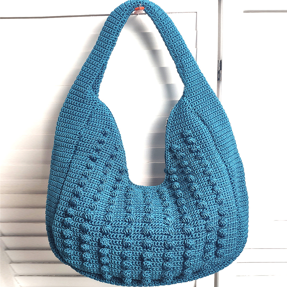 豆豆包 传统手工艺钩针毛线编织钩编包成品订制包玩偶坐垫花朵